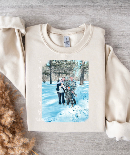 Snow Day Memory - SWEATSHIRT DTF