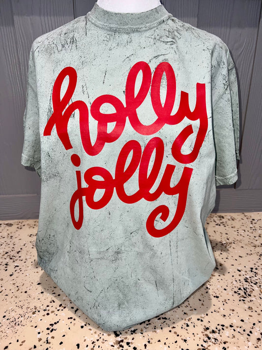 Comfort Color colorblast - Holly Jolly