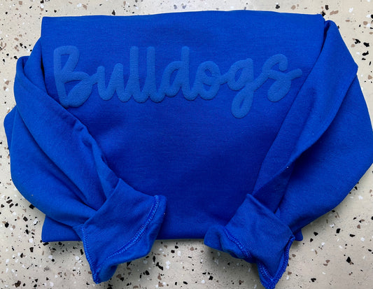 Monochrome Puff - Bulldogs