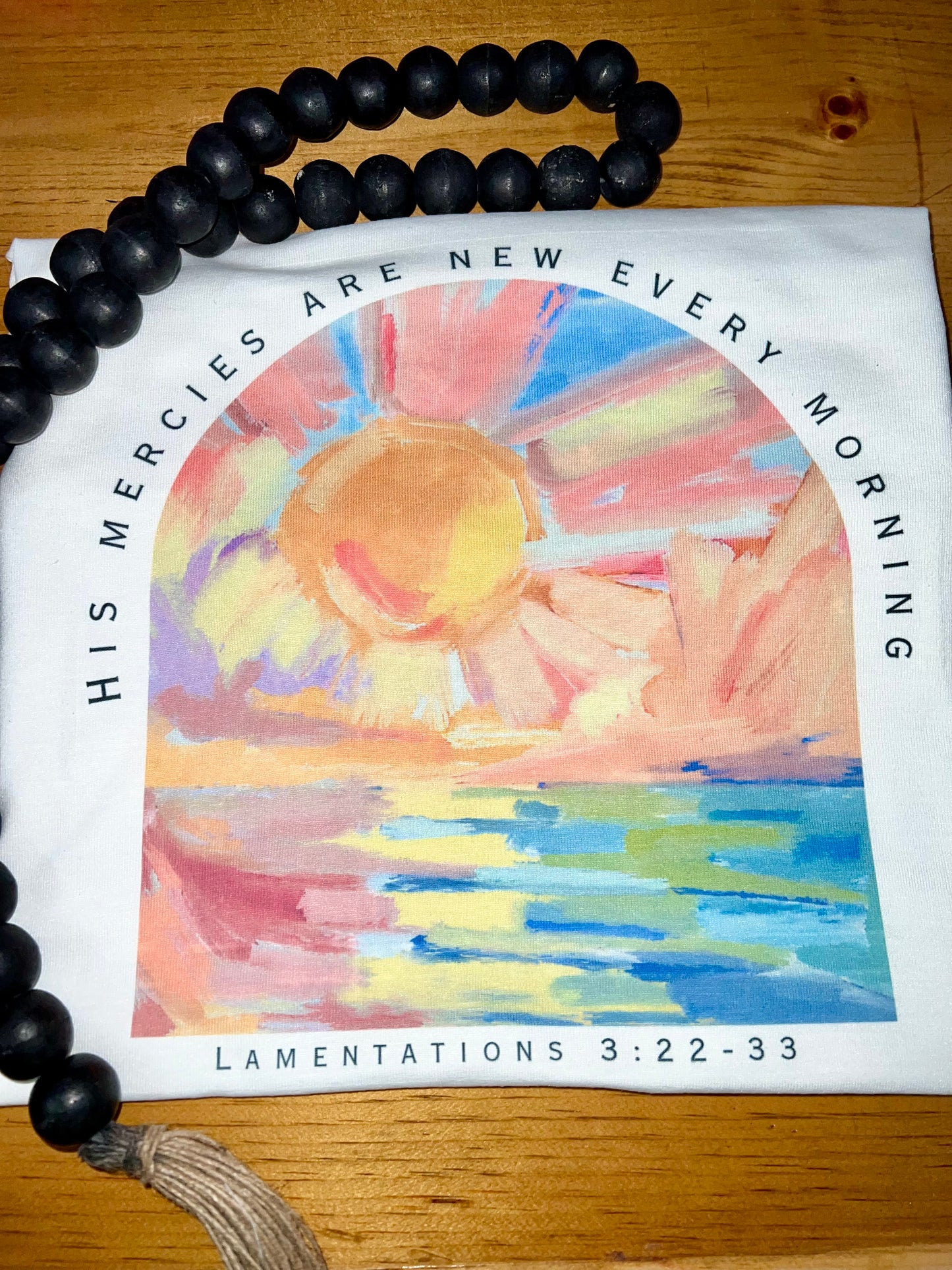 His Mercies are New Every Morning • sublimation