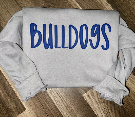 Bulldogs Puff Sweatshirt