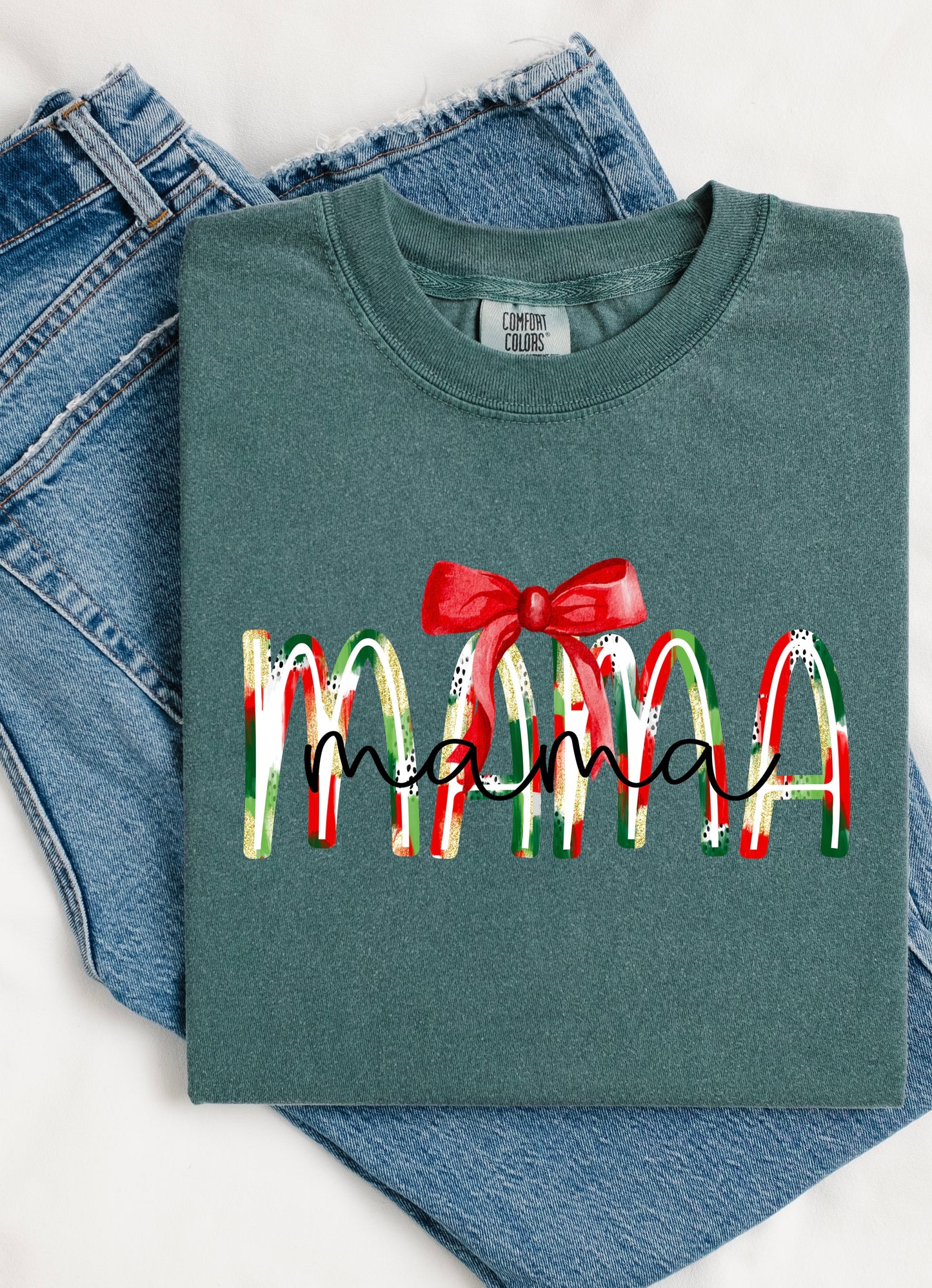 Christmas Colored Coquette alpha