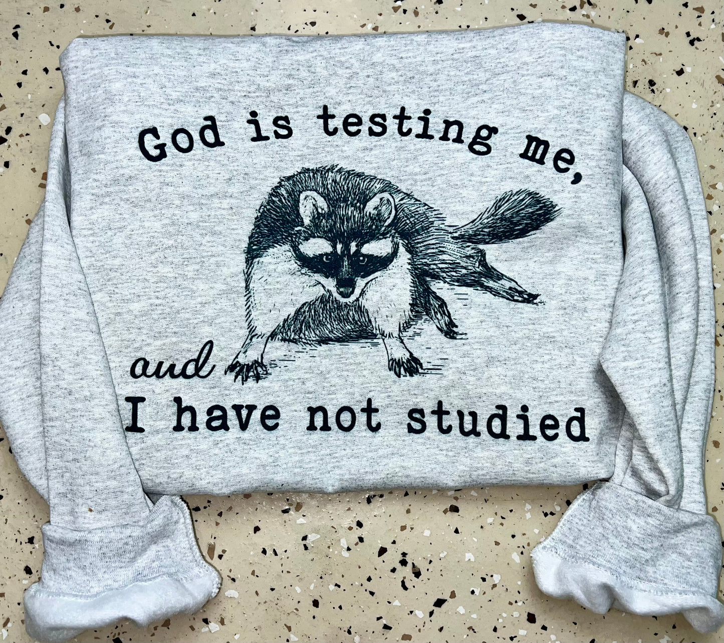 God is testing me, and I have not studied - sublimation