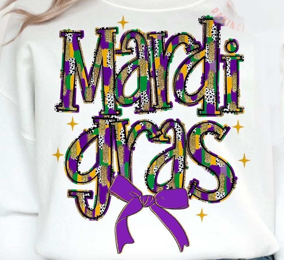 Mardi Gras Coquette - dtf