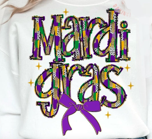 Mardi Gras Coquette - dtf