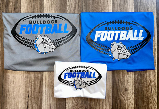 Bulldogs Football with Mascot - DIRECT TO FILM