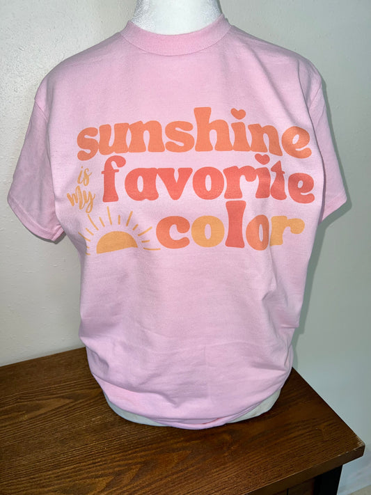 Sunshine is my favorite color • sublimation