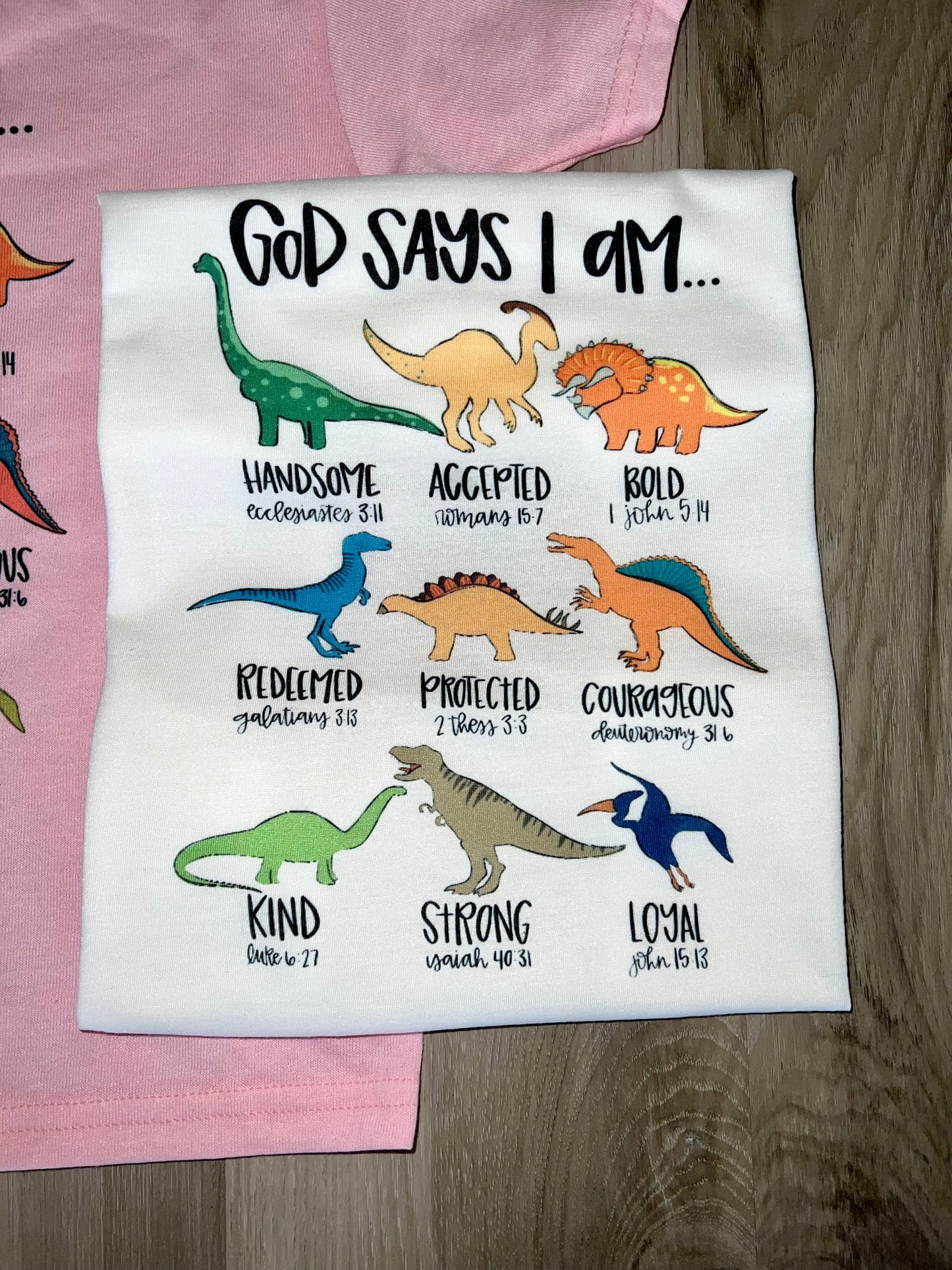 God Says I am - dinosaurs