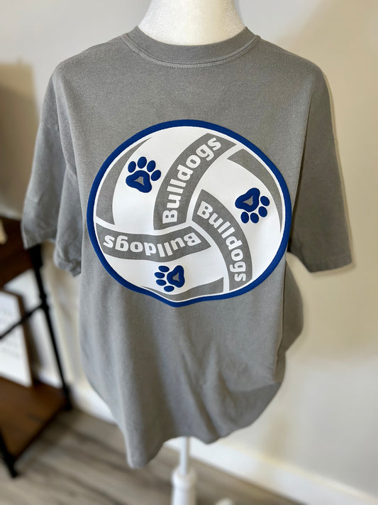 Bulldogs Volleyball (puff vinyl)
