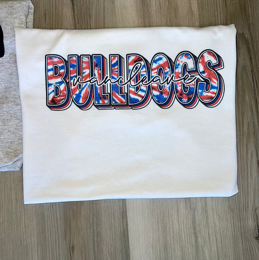 Bulldogs - red white bulldogs