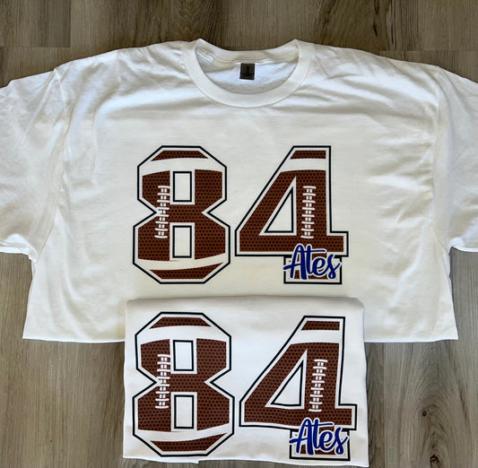 Football Pattern # tee