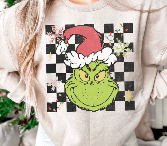 Checkered Grinch