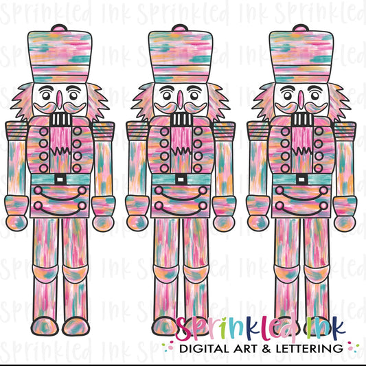 Watercolor Nutcrackers