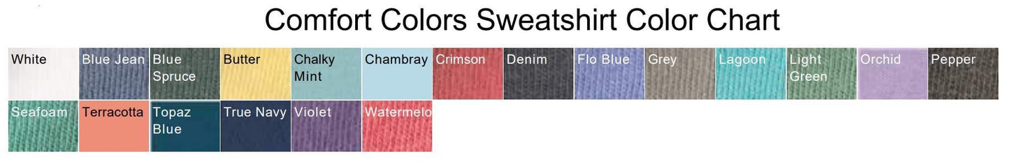 est. MAMA sweatshirts (embroidered)