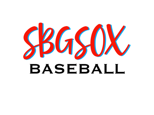 SBG SOX baseball - parent/family shirts