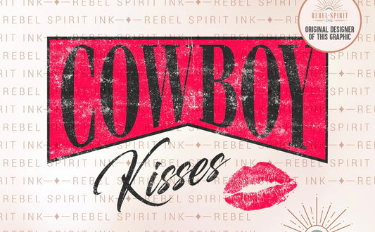 Cowboy Kisses - sublimation
