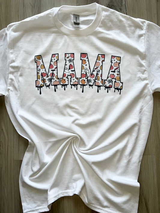 Mama • pumpkins & ghost