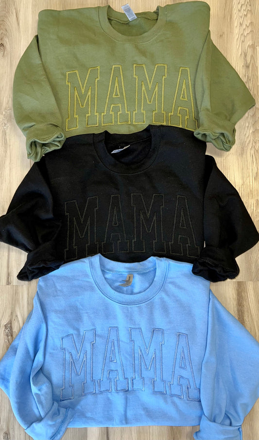 Monochrome MAMA sweatshirts