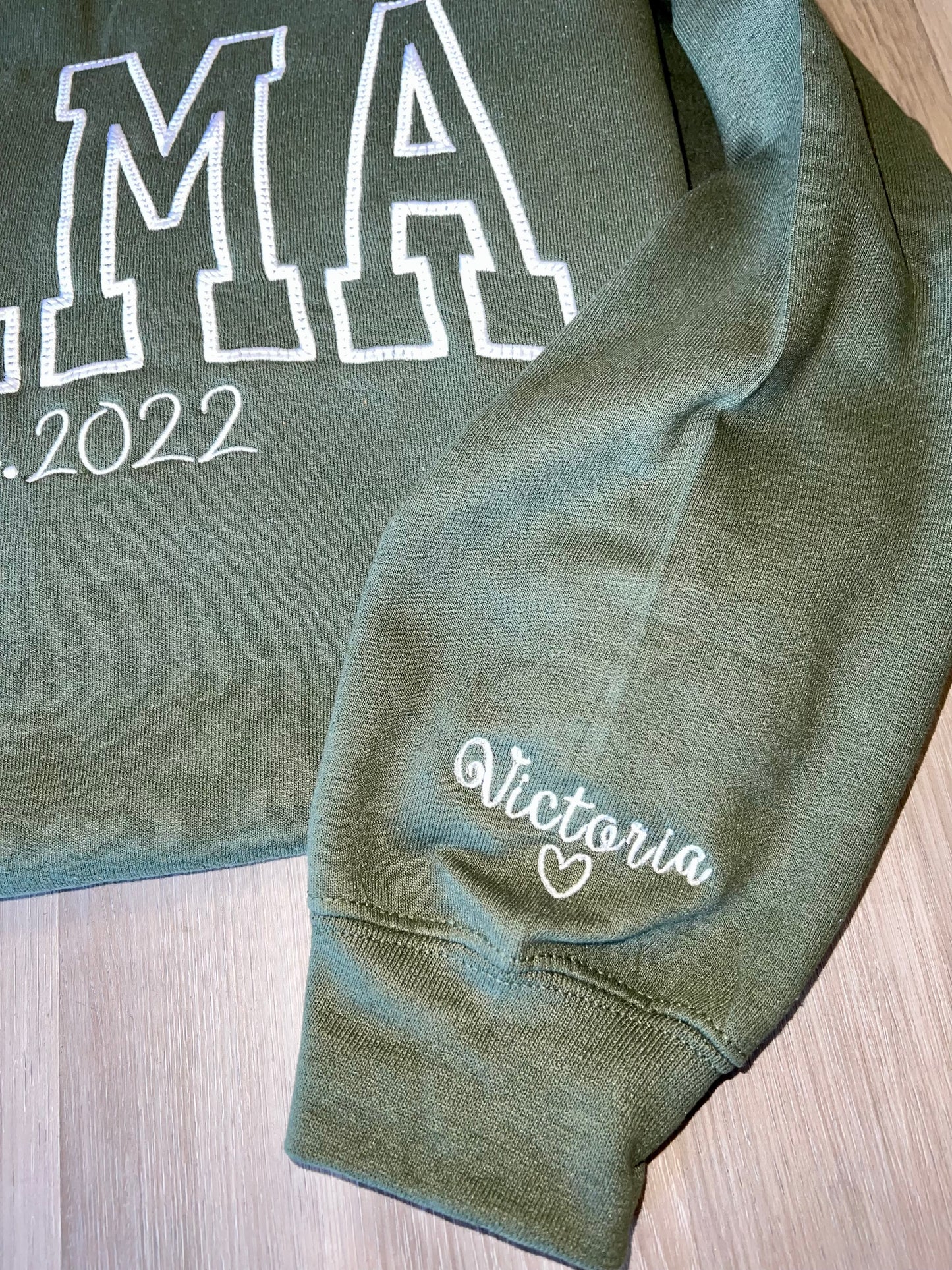est. MAMA sweatshirts (embroidered)