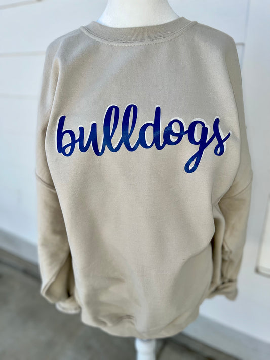 Two Tone Bulldogs sweatshirt