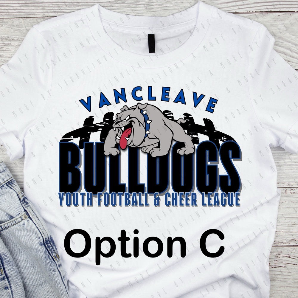 Vancleave Youth Football League - youth sizes