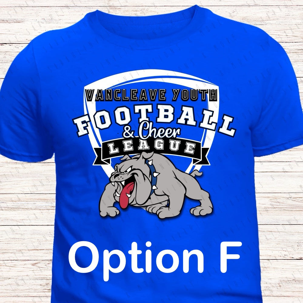 Vancleave Youth Football League - youth sizes
