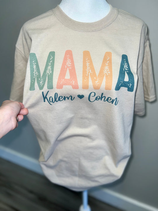 MAMA name tee