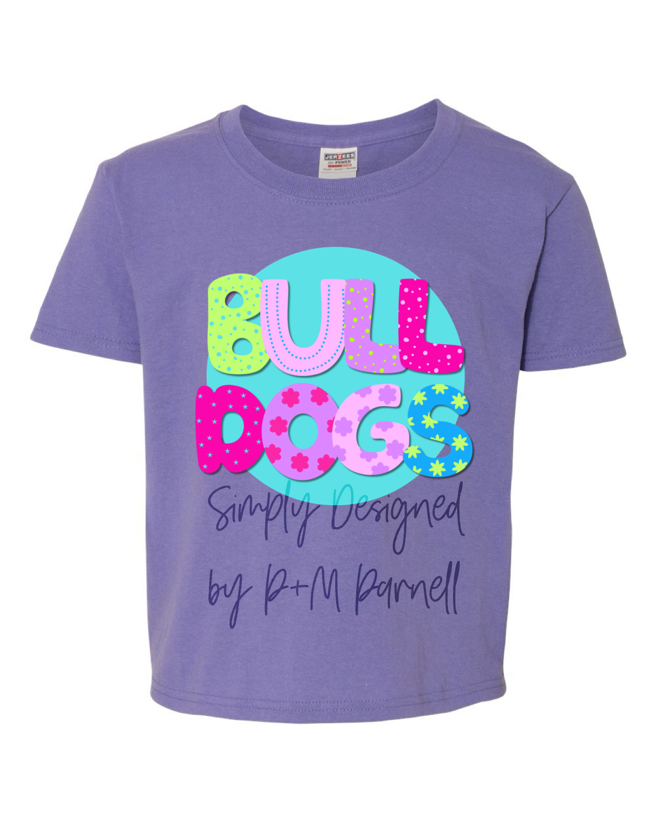 Neon Bulldogs Spirit tees - direct to film