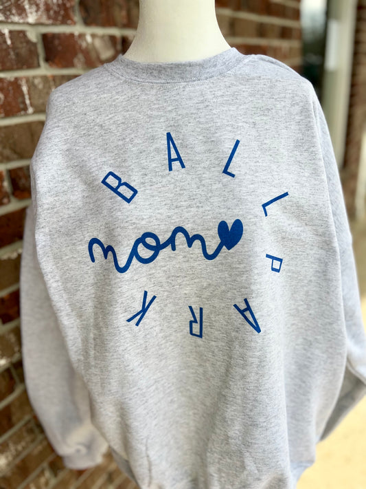 Ballpark Mom sweatshirt